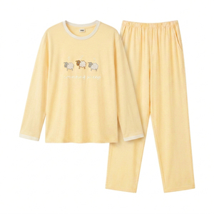 IMIS棉莫羊羊印花家居服女