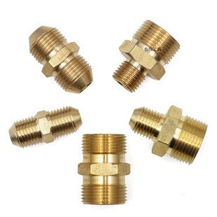 高压钢丝水管子清洗车机变径水枪转换转接头3/8对丝2分M14M18M22