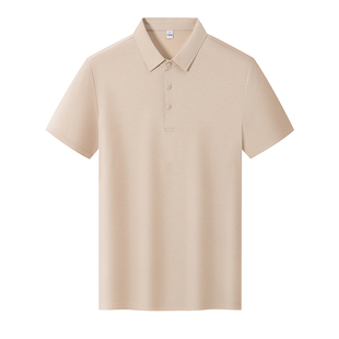 冰氧棉polo衫工作服t恤定制logo短袖夏季男女公司团体办公室翻领