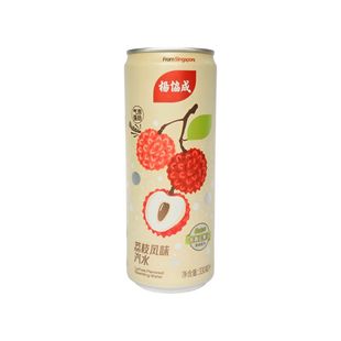 杨协成荔枝汽水低热0脂碳酸饮料气泡水330ml*12罐年货节