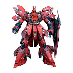 万代 MG1/100 卡版Ver.Ka沙扎比 三红阴影喷涂上色 代工 加工