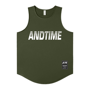 ANDTIME美式背心【断层】健身篮球运动背心冰凉T宽松速干无袖t恤
