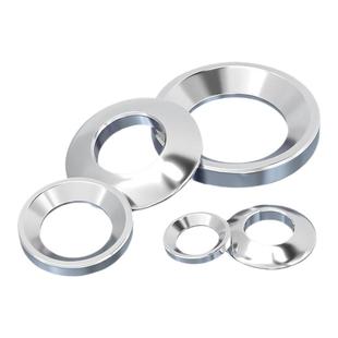 304不锈钢 GB850锥面垫圈/GB849球面垫圈/凹面凸面垫片M6M8M10M12