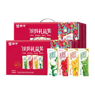 蒙牛礼盒装24盒/提果汁饮料