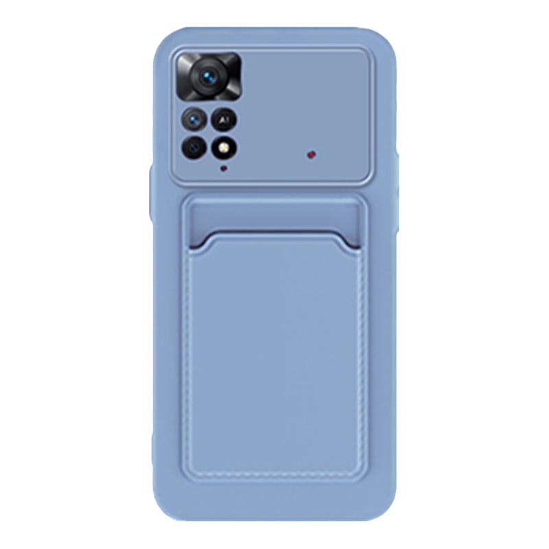 适用海外版小米Poco X6Pro卡包手机壳M5S自带装卡F5pro插卡保护套C65全包X3nfc手机套C51 X4Pr