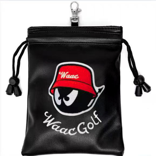 高尔夫小球袋 PU内胆加绒 老虎 高尔夫束口包 多功能 杆套包