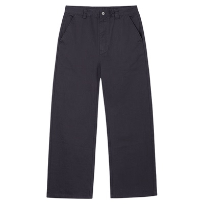 PSO Brand男装女装全棉斜纹纯色直筒工装裤男款休闲阔腿长裤情侣