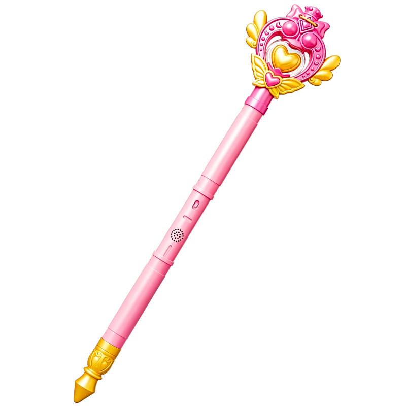 声控小魔仙魔法棒投影发光玩具