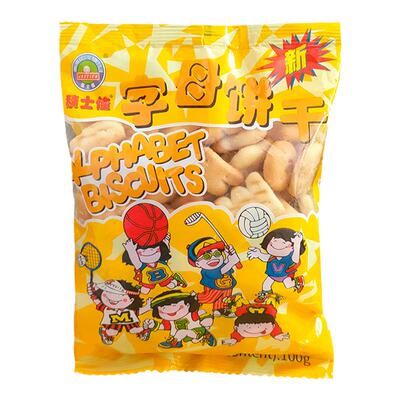 积士佳字母饼干小时候100g全国