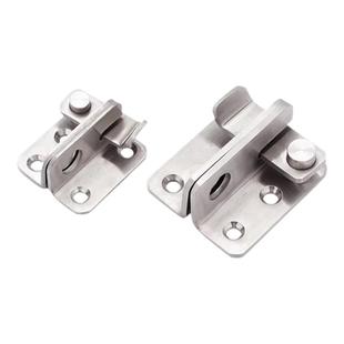 不锈钢插销门栓卫生间老式木门插销防火门农村大门免打孔门栓带锁