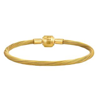 周生生Charme配绳手绳diy转运珠手链不锈钢链编绳【多款】