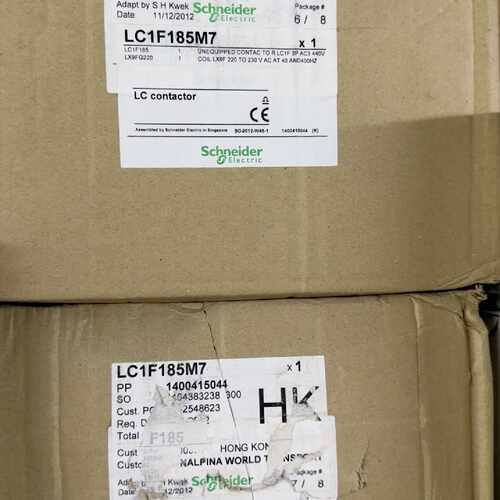 议价全新原装 进口接触器 LC1F185M7 2012年产