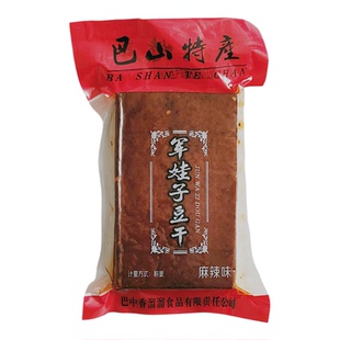 四川巴中土特产军娃子豆腐干麻辣软豆干凉拌炒菜五香豆干即食袋装