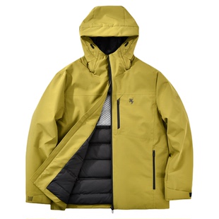 保罗彼得2025冬季新款男士连帽羽绒服休闲防风保暖外套RREDR00080