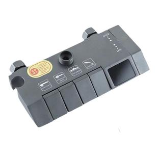 全铜淋浴花洒主体混水阀冷热恒温明装龙头配件钢琴按键四档开关阀