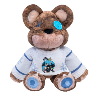 英雄联盟LOL 双城之战 阖家团圆提伯斯熊毛绒熊玩偶摆件游戏周边