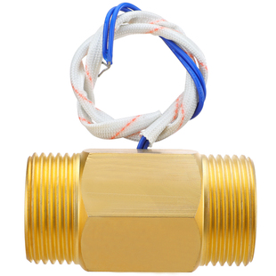 全铜磁力式水流开关水流感应开关DN15气流水流量传感器4分6分DN20