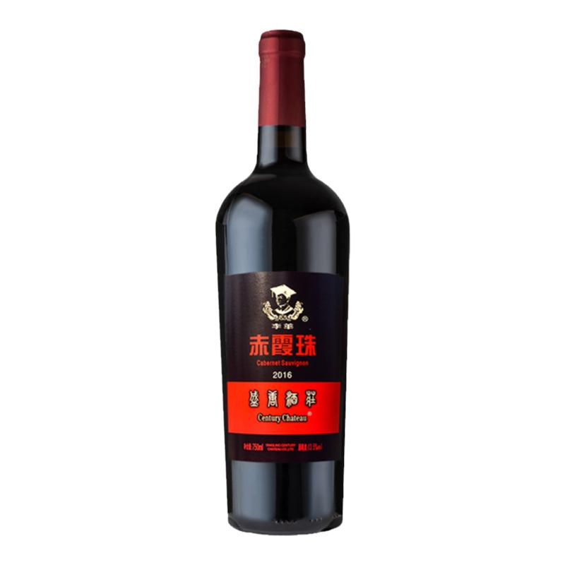 赤霞珠红酒李华干红葡萄酒珍藏版