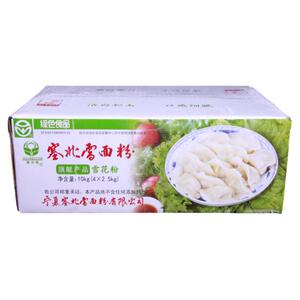 塞北雪高筋小麦雪花面粉整箱20斤