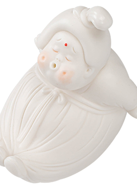 创意可爱唐仕女摆件茶搁笔架