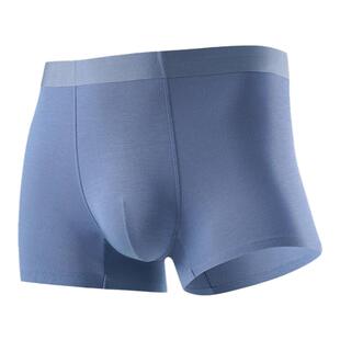 老爸评测莫代尔男士内裤柔软亲肤高弹透气舒适无侧缝平角四角短裤