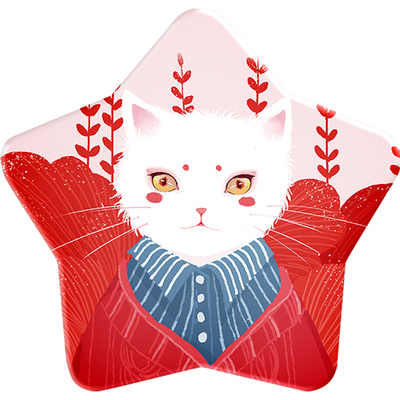 马口铁徽章定做胸针纪念品五角星