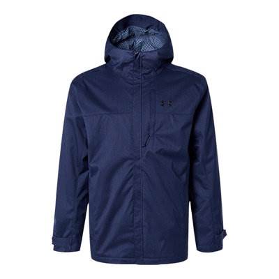 UA/安德玛正品运动男士复古拉链宽松三合一夹克外套1300663-410