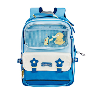 晨光宝可梦下午茶书包小学生专用一二三年级男孩女孩减负护脊大容量背包男生女生儿童防水双肩包开学生日送礼