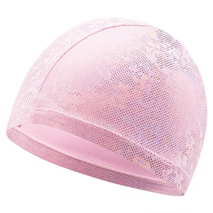 pulassi儿童泳帽女款2026新款可爱不勒头加大头围专业防晒游泳帽