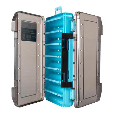 国王路亚装备加厚路亚盒子单双层配件储物收纳垂钓渔具鱼饵塑料盒