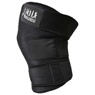 护膝男魔术贴防风骑行电动绑腿