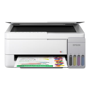 EPSON爱普生L3356 L3358打印机彩色学生家用小型复印扫描多功能一体机无线远程可连手机喷墨仓式L3256升级款