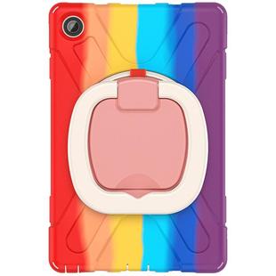 喜门红适用联想小新pad11/10.6保护套padpro11.5/11.2英寸全包防摔TB-J607F户外手提支撑软套天骄平板横竖壳