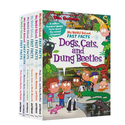 疯狂学校真实百科系列6册