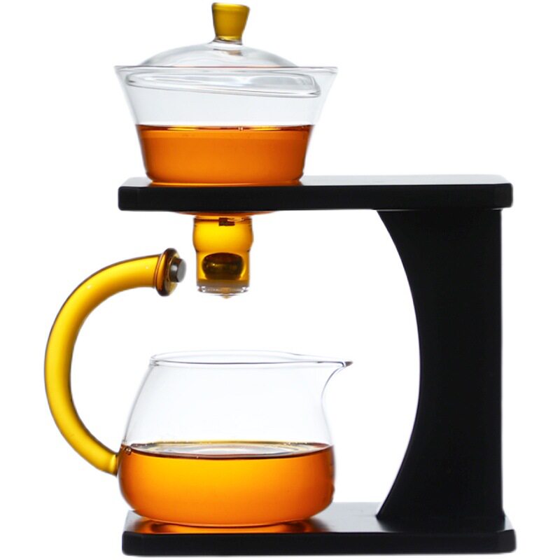 玻璃磁吸泡茶器套装懒人茶具