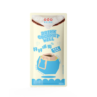 隅田川好好喝椰海盐椰浆生椰拿铁椰汁椰奶厚椰乳咖啡伴侣15g*10条