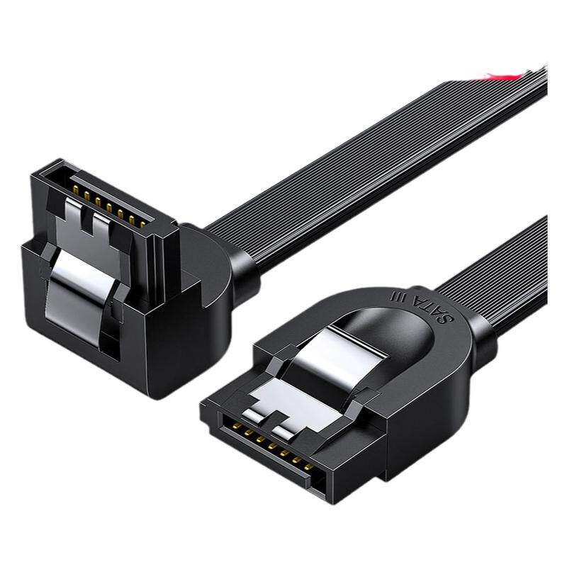 绿联 sata3.0硬盘数据线电源串口延长线光驱dvd传输转换线弯头通用台式机电脑机械SSD固态硬盘连接主板SATA线