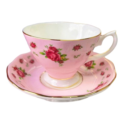 直播好价回馈Royal Albert 皇家阿尔伯特微瑕骨瓷咖啡杯碟 现货