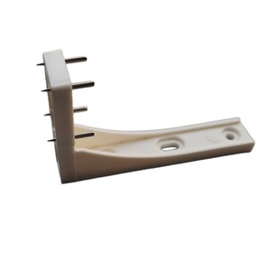 加长底座隔板置物架无痕钉画托水泥墙钉带孔底托免打孔塑料挂钩