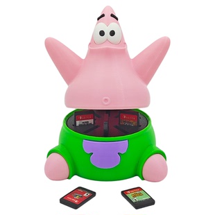Switch2游戏卡带收纳盒创意派大星精灵球收纳存储卡槽ns2配件oled