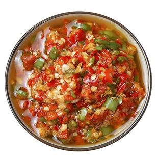 江西特产手工制作双椒蒜蓉彩色辣椒酱下饭菜拌饭拌面剁椒酱下饭菜