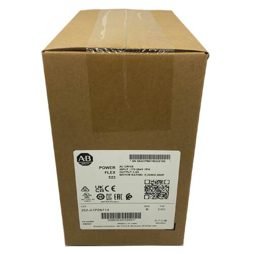 25A-A1P6N114罗克韦尔ABPowerFlex523变频器25AA1P6N114
