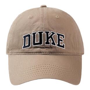 韩版街头潮牌DUKE字母刺绣鸭舌帽男春夏季出游百搭显脸小棒球帽女