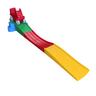 幼儿园滑车儿童滑行撬滑道滑梯三段式滑行车道淘气轨车滑道配件