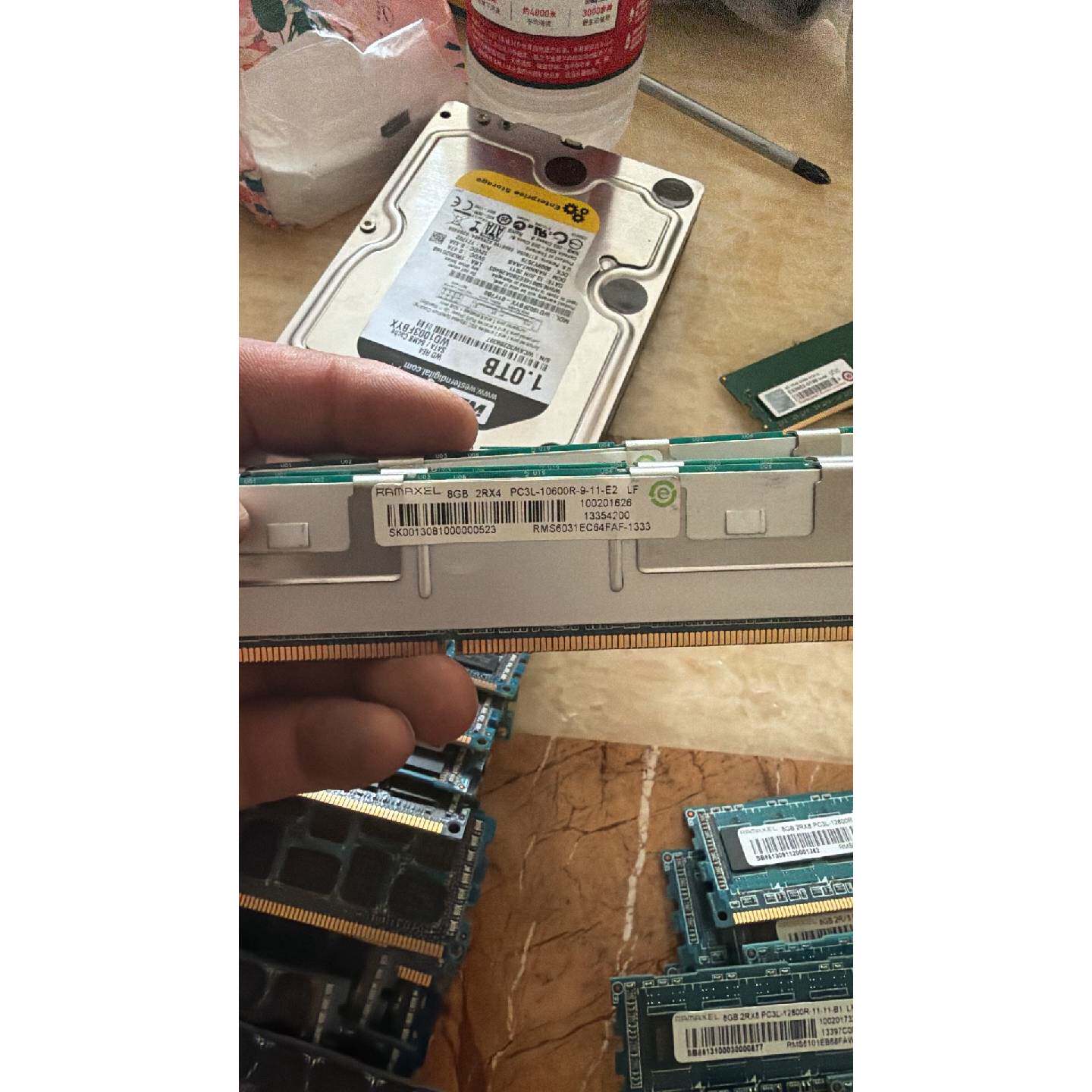 议价可维修8GDDR31600MHz台式机内存条1Rx4PC3