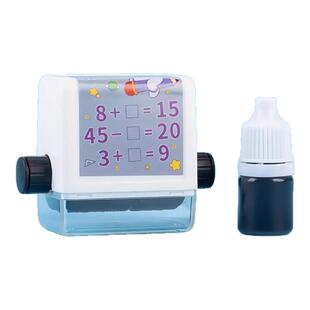 100以内加减法混合运算数学口算练习填空题滚动印章自动出题神器