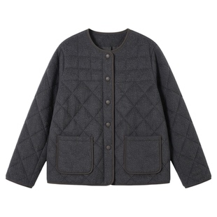 常规羽绒服中年妈妈白鹅绒羽绒服2025年冬季新款女士保暖羊毛外套