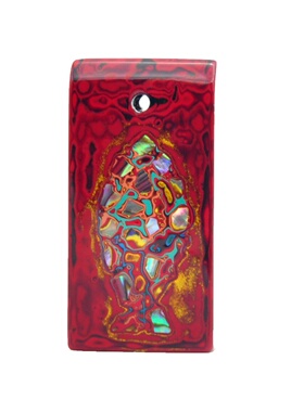 竞仙原创设计大漆吊坠项链男女