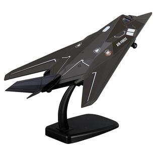 合金F117夜莺隐形轰炸机模型儿童玩具飞机男孩仿真战斗机航模摆件