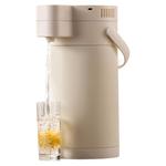 捷安玺保温壶电自动出水气压式热水瓶不锈钢大容量按压暖开热水壶